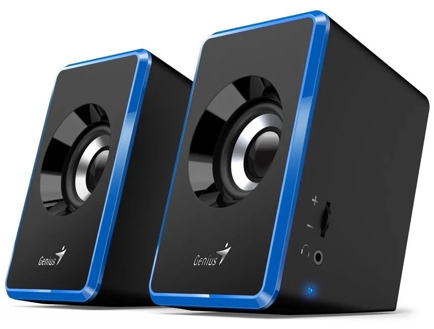 PARLANTES AUDIO PLUG ALIM USB SP-U125 2.0 3W AZUL GENIUS 
31730042402